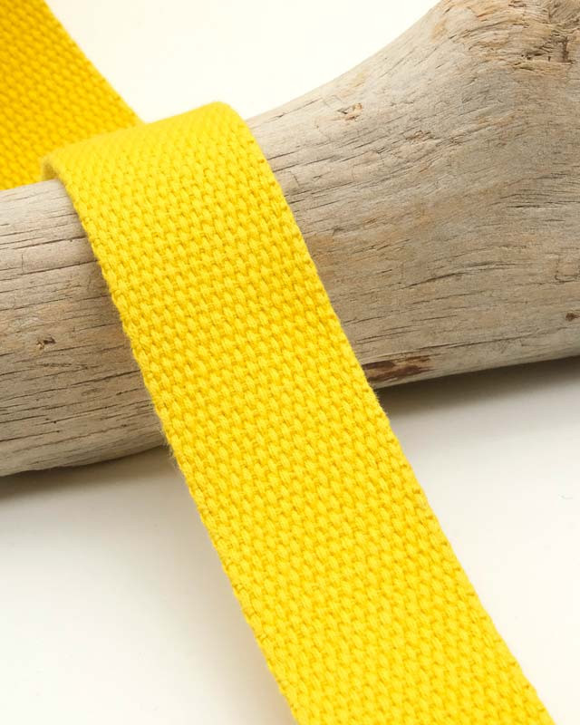 Sangle Coton 25MM jaune